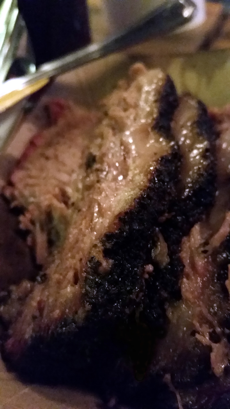 Beef Brisket - Morgan's Brooklyn Barbecue - Photo by MC Krispy E