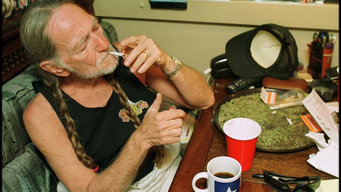 Willie Nelson At Home In Texas