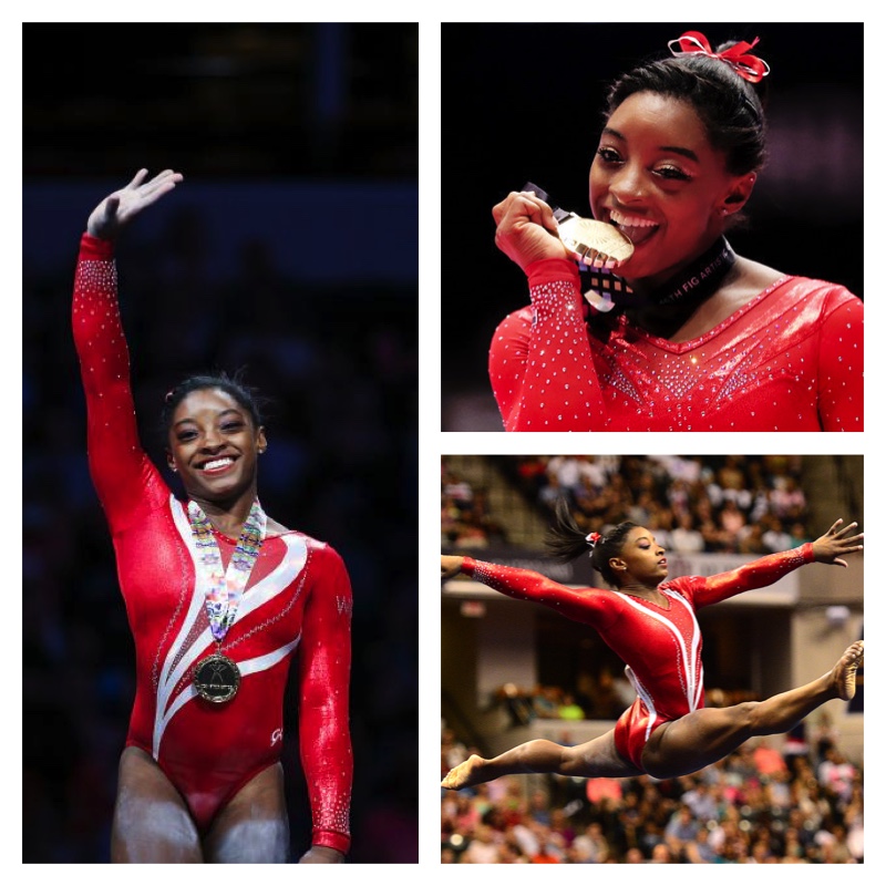 Simone Biles Collage